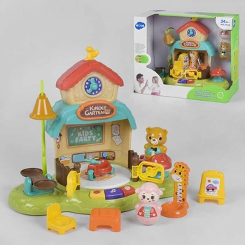 Музыкальная игрушка Детский сад, мелодии,звуки, подсветка, в коробке, E935 Hola