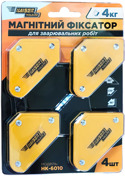 Магнітний фіксатор Kaiser HК-6010 4 шт до 4 кг (BP90702)