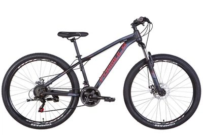 Велосипед Formula DRAGONFLY AM DD ST 27.5" 15" чорно-червоний