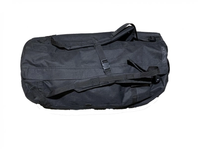 Тактична сумка баул чорний об'єм 100 л