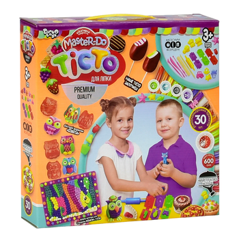 Тесто для лепки для детей "Master Do" Danko Toys 30 цветов