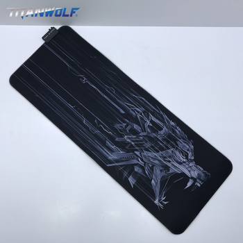 Коврик Для Мышки С RGB Подсветкой TITANWOLF Wolf (DT), б/У