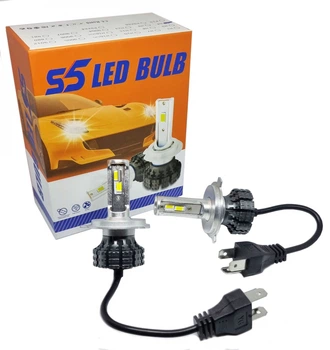 Автомобильные светодиодные лампы с цоколем H4 S5 24 Led 3570 15W 12-24V 6000K Autoexpect (38304)