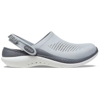 Чоловічі крокси Сірі Crocs Literide 360 Clog Light Grey/Slate Grey 206708 43 (M10-W12)