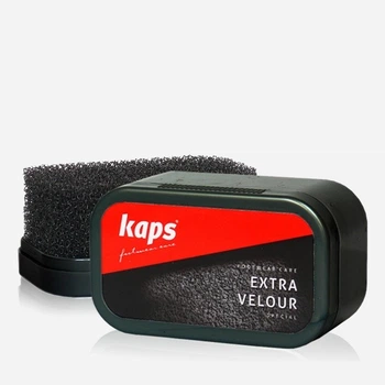 Губка для взуття Kaps Extra Velour Чорна (02_0104)