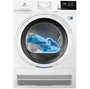 Сушильна машина Electrolux конденсаційна, 8кг, B, 63см, дисплей, білий (EW6C428WU)