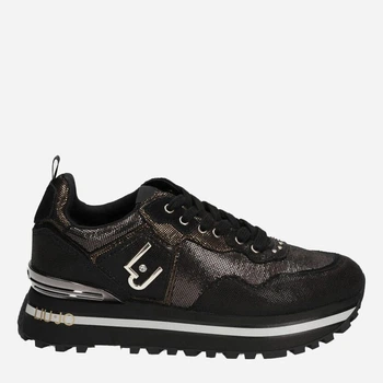 Женские сникеры Liu Jo Maxi Wonder 01 - Sneaker BF0069EX01422222 36 Черные (800070139306)