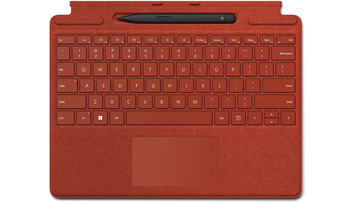 Microsoft Surface Pro Signature Keyboard Poppy Red with Slim Pen 2 (8X6-00021)