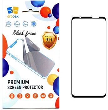 Защитное стекло Drobak Frame A+ для Asus Rog Phone 6 Black (717166)