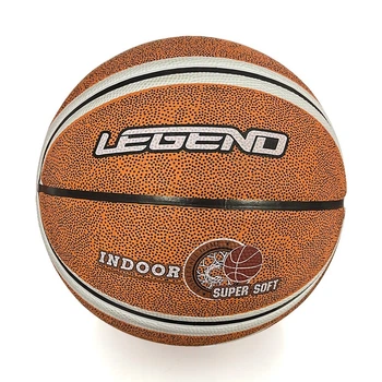Мяч баскетбольный Newt Legenda ball №7 коричнево-белый NE-BAS-1036