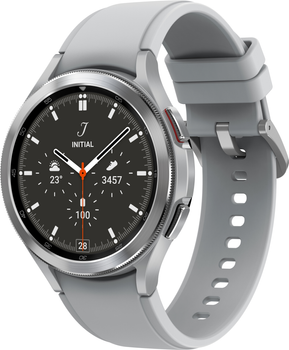 Смарт-годинник Samsung Galaxy Watch 4 Classic 46mm eSIM Silver (SM-R895FZSAEUE)