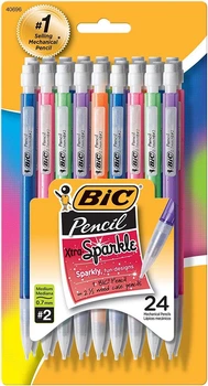 Набір механічних олівців BIC Xtra-Sparkle Mechanical Pencil Medium Point (MPLP241) (B0007L1VLO)