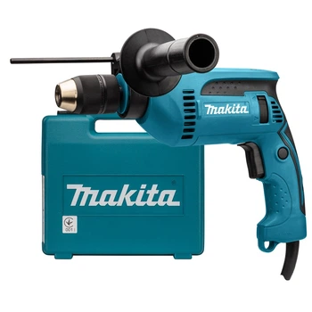 Дрель с ударом Makita HP1641K (680 Вт, 1.5-13 мм, 0-2800&nbsp;мин-1)