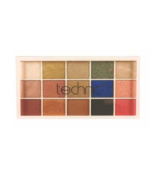 Палитра теней Technic Cosmetics 15 Colours Eyeshadow Palette - Goddess 30 гр.