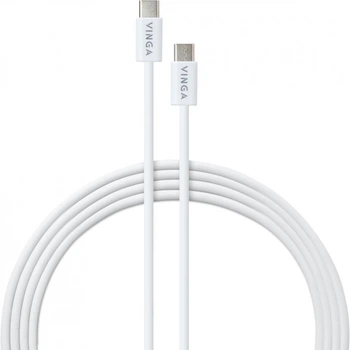 Дата кабель USB-C to USB-C 1.0m 100W E-Mark chip PVC Vinga (VCDCCCM251) (260871)