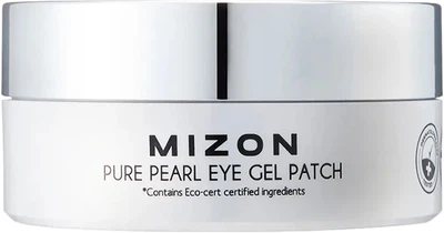 Гидрогелевые патчи для кожи вокруг глаз Mizon Pure Pearl Eye Gel Patch с экстрактом жемчуга 60 шт (8809579273158)