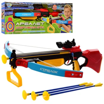 Игрушка Limo Toy Арбалет детский M 0005 с присосками и прицелом