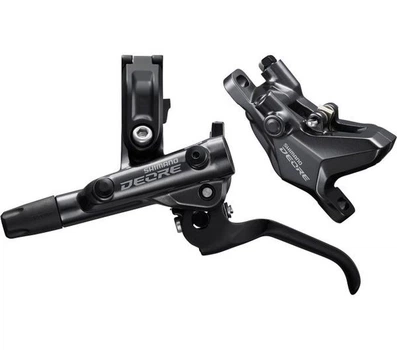 Тормоз гидравлический дисковый Shimano M6100 DEORE передний (левая ручка, калипер, J-kit гидролиния 1000мм)