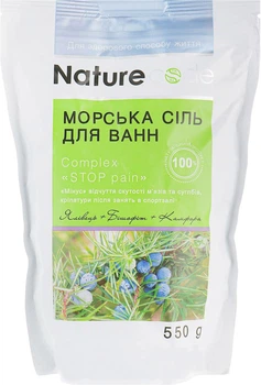 Морская соль для ванн Nature Code Stop Pain 550g (891056-799717-2)