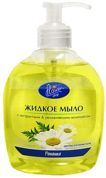 Жидкое мыло антисептическое "Ромашка" Flower Shop 300ml (643556-548940-2)