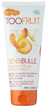 Гель для душа "Персик и абрикос" Toofruit Sensibulle Shower Jelly 25ml (25ml, 200ml, 400ml) (691171-860124-2)