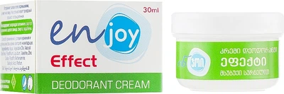 Еко-крем-дезодорант - Enjoy & Joy Light Scent Deodorant Cream 30ml (30ml) (934737-1189275-2)