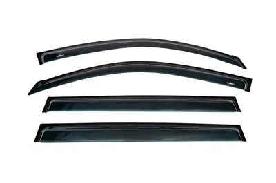 Ветровики (4 шт, HIC) для Toyota Highlander 2008-2013 гг