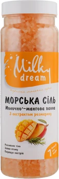 Морская соль для ванн "Молочно-манговая ванна" Milky Dream 700g (892974-801835-2)