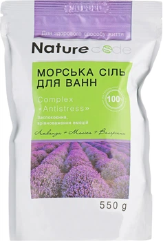 Морская соль для ванн Nature Code Antistress 550g (891048-801121-2)