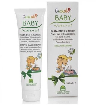 Крем против опрелости для детей Natura House Cucciolo Baby Diaper Rash Cream 100ml (100ml) (649161-558109-2)