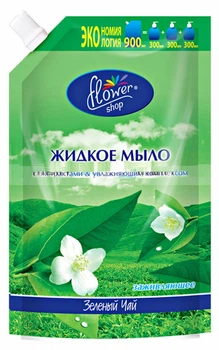 Рідке мило загоє "Зелений чай" Flower Shop 900ml (643555-549627-2)