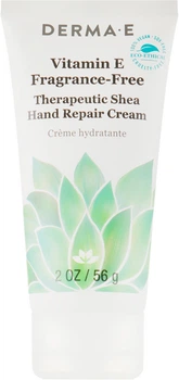 Терапевтический увлажняющий крем для рук с маслом ши Derma E Vitamin E Fragrance-Free Therapeutic Moisture Shea Hand Cream 56g (917886-845840-2)
