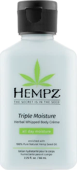 Крем для тела "Тройное увлажнение" Hempz Triple Moisture Herbal Whipped Body Cream 65ml (438187-857047-2)