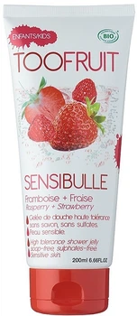 Гель для душа "Клубника и малина" Toofruit Sensibulle Raspberry Strawberry Shower Jelly 200ml (25ml, 200ml) (691175-612807-2)