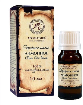 Эфирное масло "Лимонное" Ароматика 10ml (676149-594426-2)