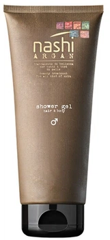 Гель для душу для чоловіків Nashi Argan Shower Gel Hair & Body 200ml (796357-714184-2)