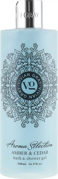 Гель для душа "Янтарь и кедр" Vivian Gray Aroma Selection Amber & Cedar Bath-Shower Gel 500ml (889849-798020-2)