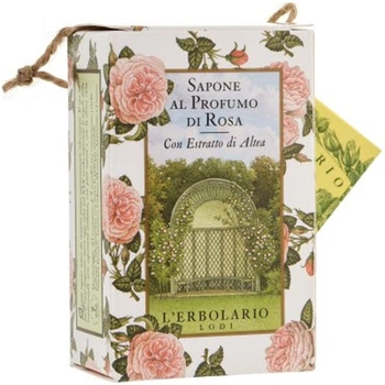 Душистое мыло "Три розы" L'Erbolario Sapone Al Profumo di Rosa 100g (797131-716504-2)