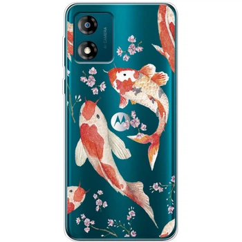 Силиконовый чехол BoxFace Motorola E13 Japanese Koi Fish (45917-cc3)