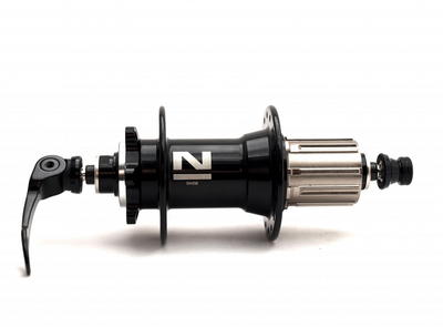 Втулка задня Novatec D042SB 11S SS, 36H, чорний, 4 промпідшипники.