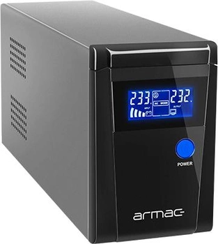 UPS Armac Office Line-Interactive 650VA LCD PL metalowy (O/650E/PSW)