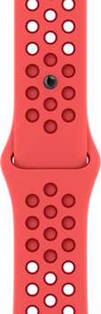 Pasek Apple Nike Sport Band do Apple Watch 41mm Regular Bright Crimson/Gym Red (MPGW3)