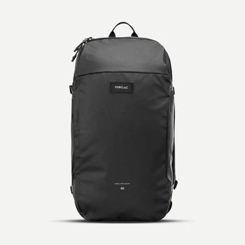 Туристический Рюкзак FORCLAZ Travel 40л 60 x 32 x 27 см с Дождевиком Черный