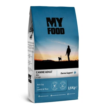 Сухий Корм Hermos Myfood Суперпреміум для дорослих собак малих порід з Ягням та Рисом 2,5 кг (8681692800936)