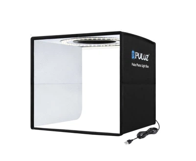 Фотобокс Puluz PU5032B LED 30 х 30 х 30 см c Led-кольцом + 6 фонов (черный)