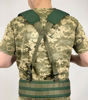 Ременно-плечевая система (РПС) Military Manufactury Cordura хаки 217 універсальний