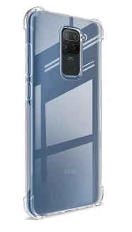 Чехол Shockproof Xiaomi Redmi Note 9/Redmi 10x Прозрачный