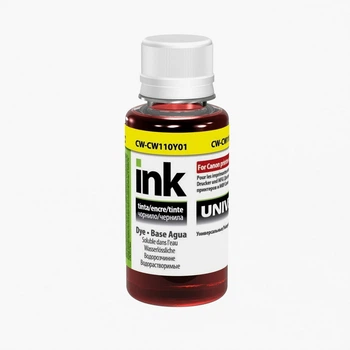 Чорнило CW Canon Universal 100мл Yellow CW110Y