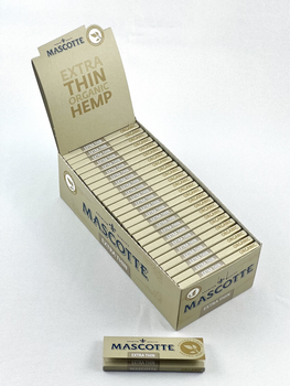 Папір для самокруток MASCOTTE EXTRA THIN ORGANIC HEMP