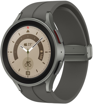 Смарт-годинник Galaxy Watch 5 Pro 45mm LTE Titanium Gray (SM-R925FZTAEUE)